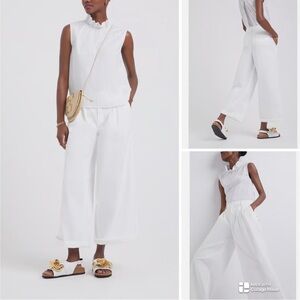 Mother the Pouty Prep Crop Cuff Breaking Waves